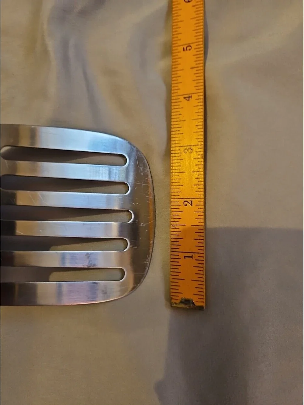 Stainless Steel Slotted Spatula Turner 12.5